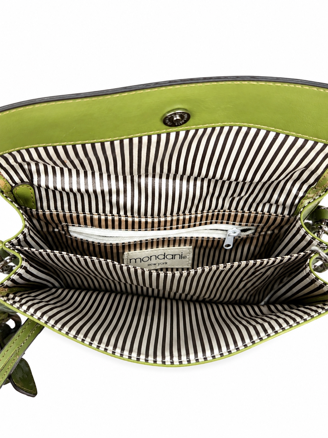Mondani Lime Green Shoulder Bag