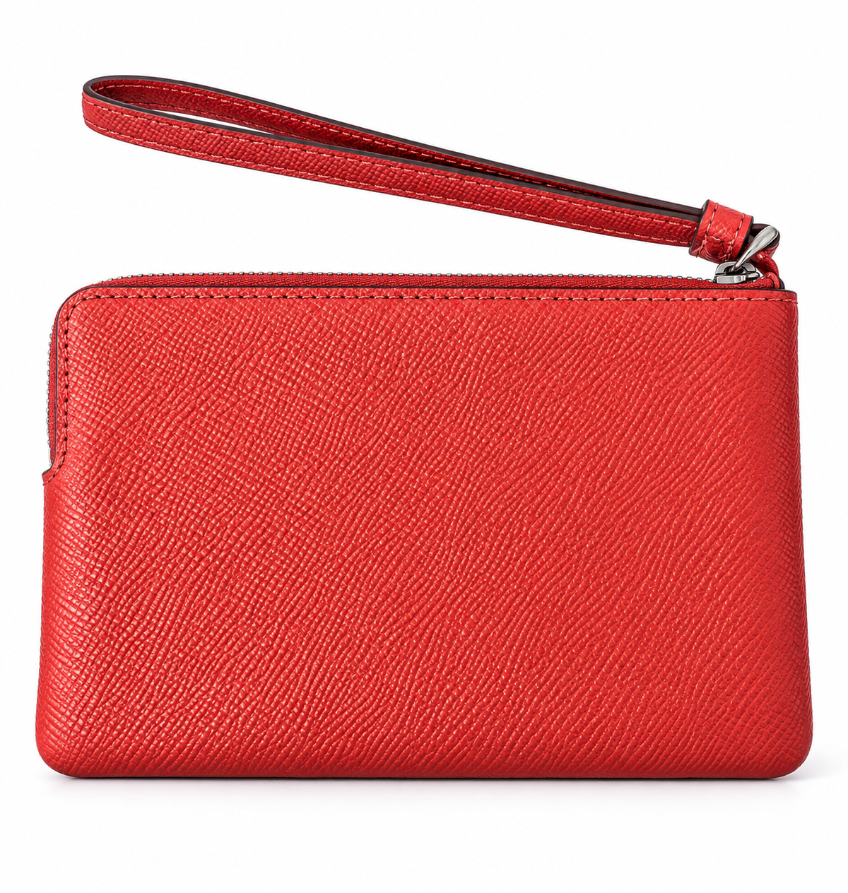 Coach Red Leather Wristlet