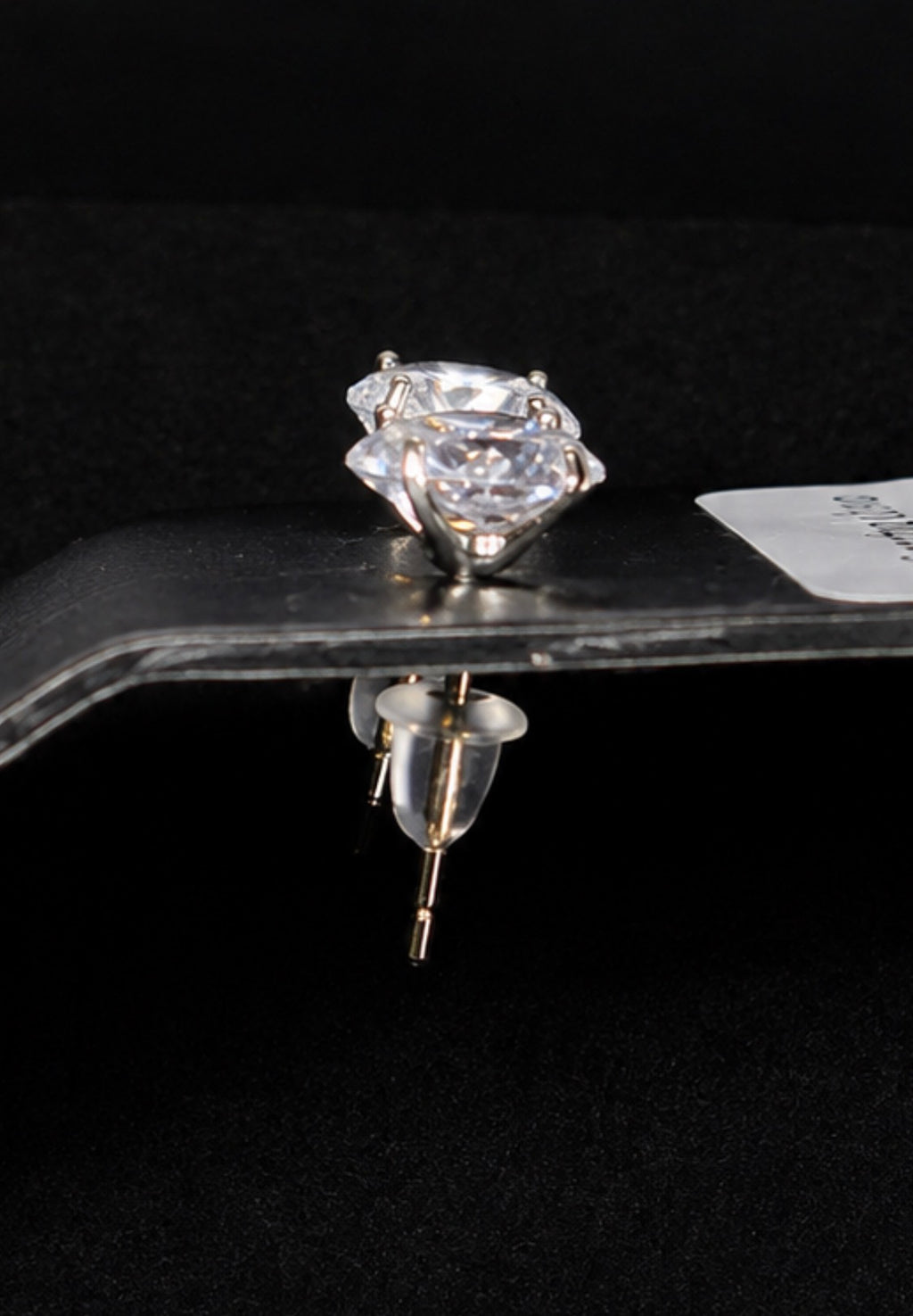 Oval Moissanite Stud Earrings- S925 Sterling Silver with GRA Certification