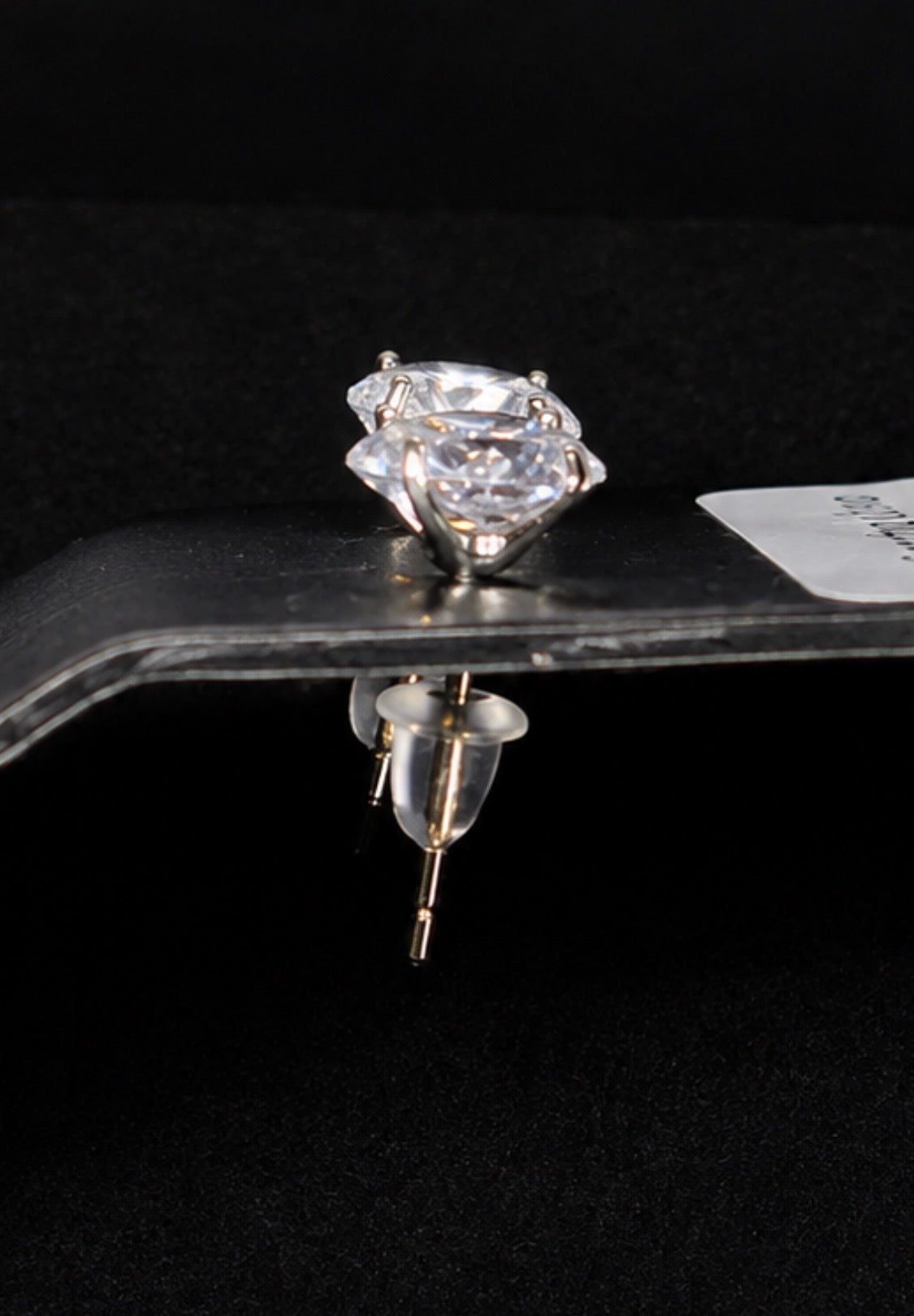 Oval Moissanite Stud Earrings- S925 Sterling Silver with GRA Certification